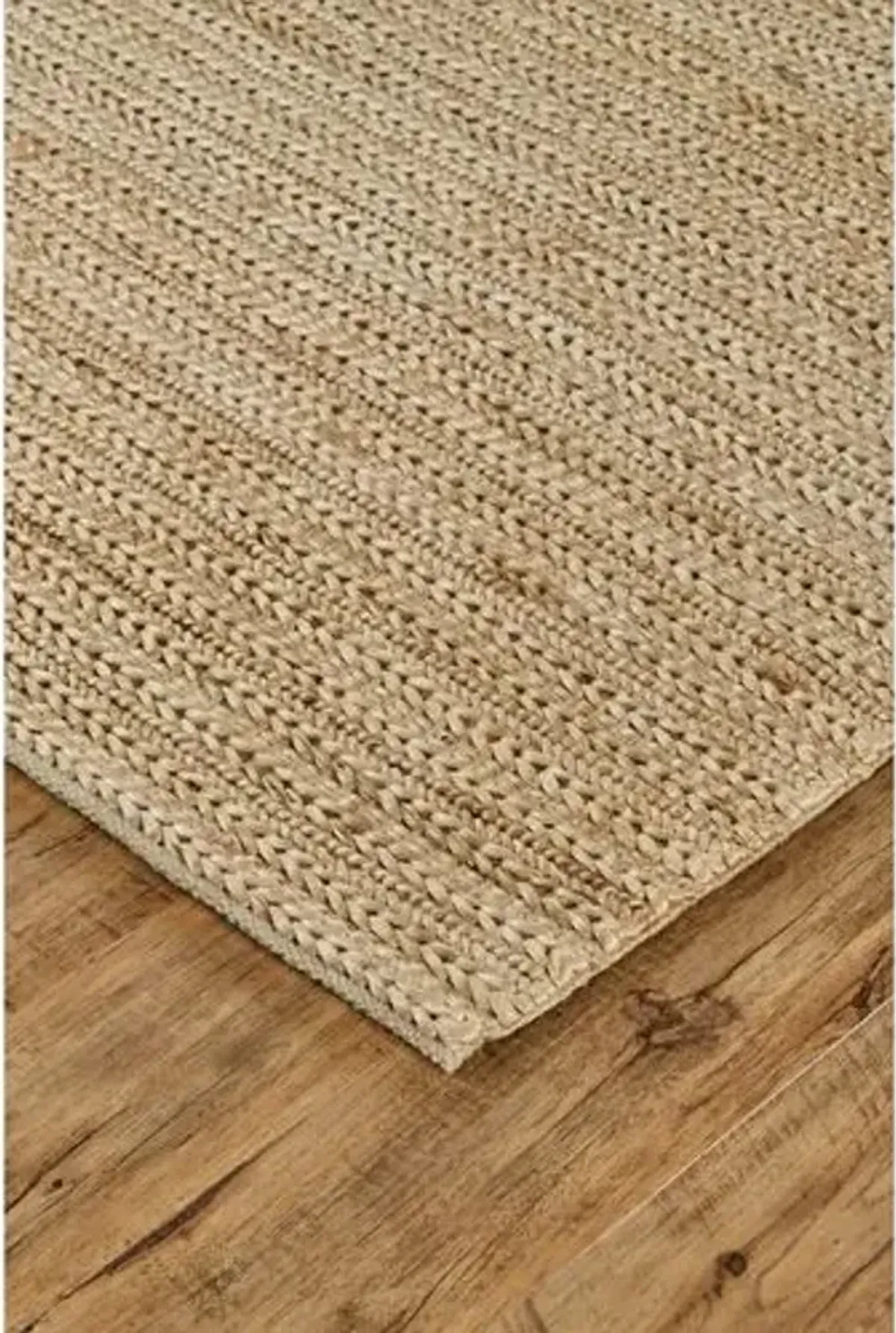 Elston Flat-Weave Rug - Beige - Beige