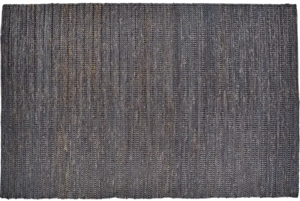Elston Flat-Weave Rug - Onyx - Black - Black