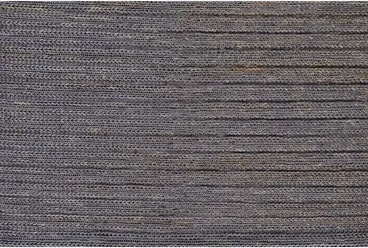 Elston Flat-Weave Rug - Onyx - Black - Black