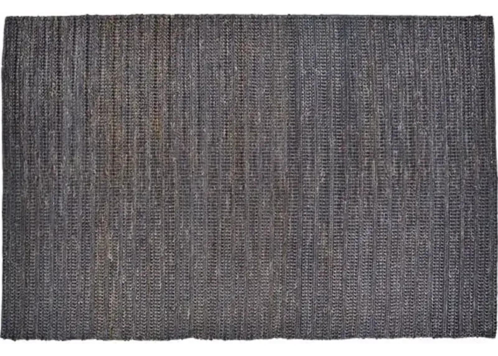 Elston Flat-Weave Rug - Onyx - Black - Black