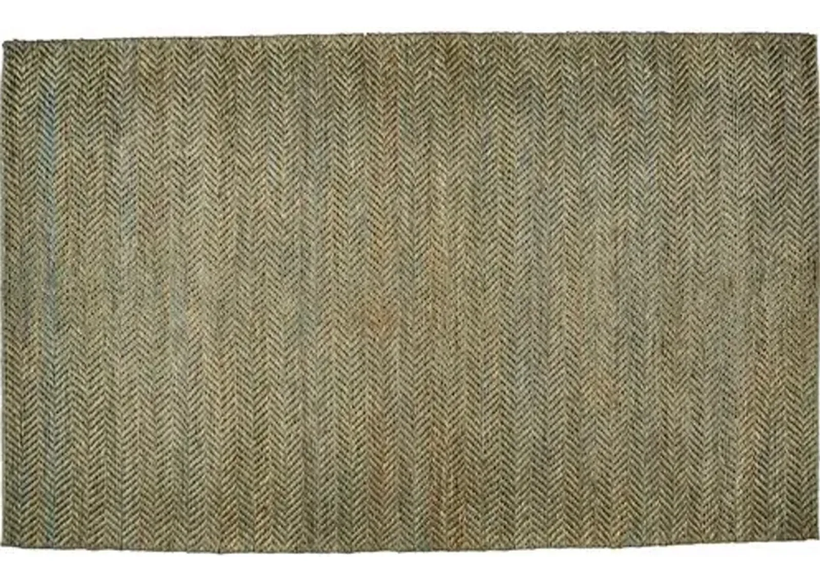 Roswell Flat-Weave Rug - Green - Green