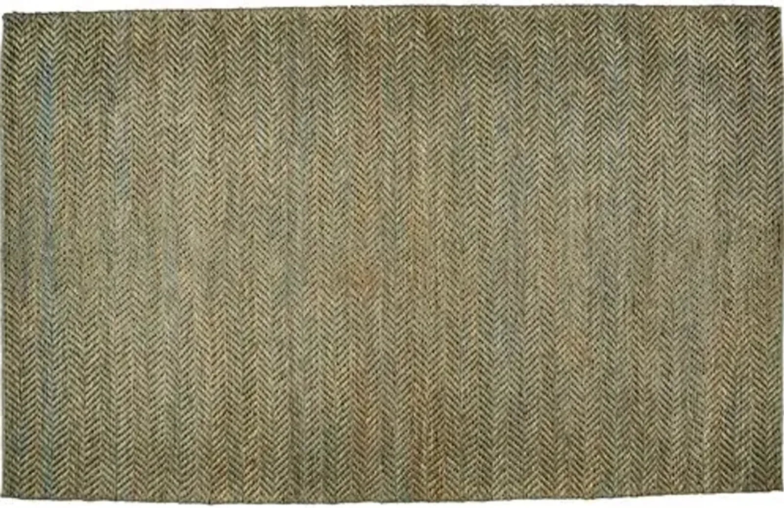 Roswell Flat-Weave Rug - Green - Green