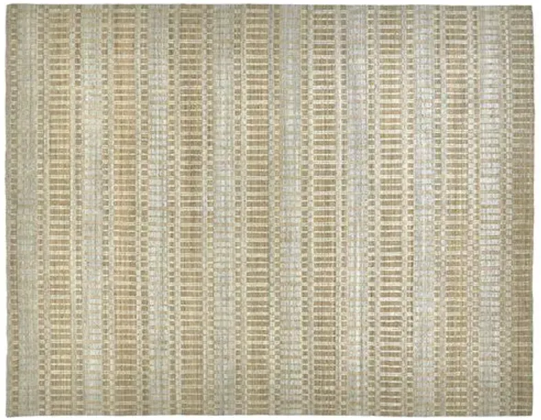 Hawthorne Hand-Knotted Rug - Tan/Silver - Beige - Beige