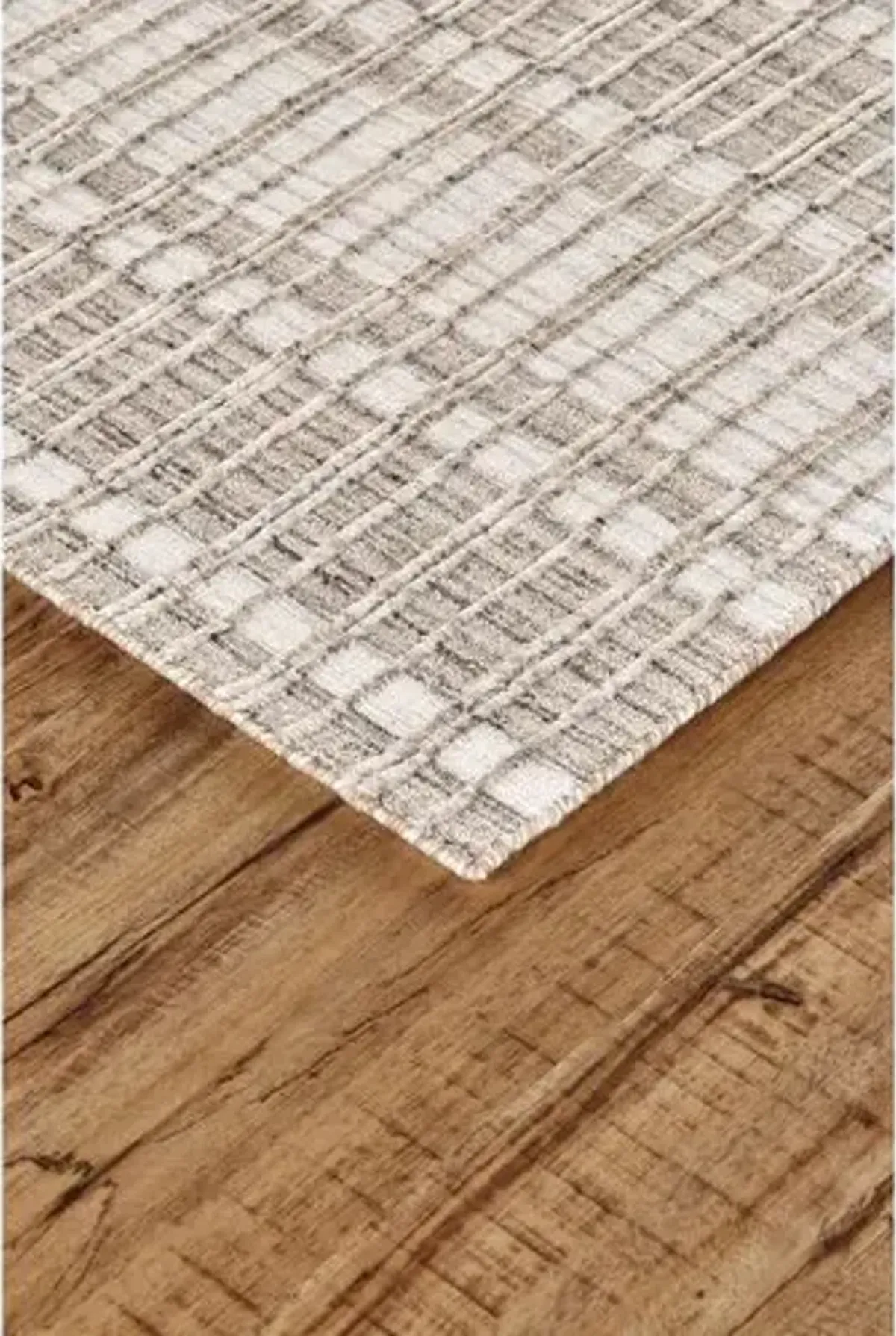 Hawthorne Hand-Knotted Rug - Gray/Ivory - Gray