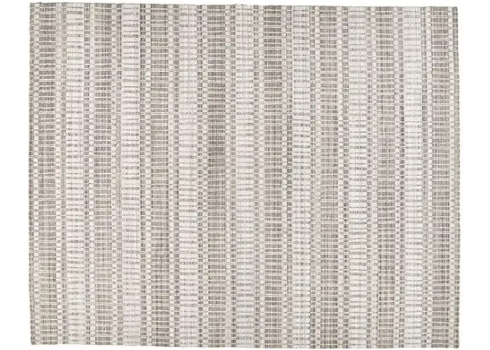 Hawthorne Hand-Knotted Rug - Gray/Ivory - Gray