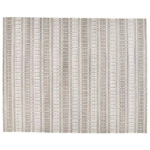 Hawthorne Hand-Knotted Rug - Gray/Ivory - Gray