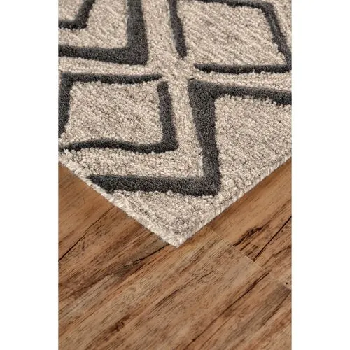 Lena Rug - Taupe - Gray - Gray