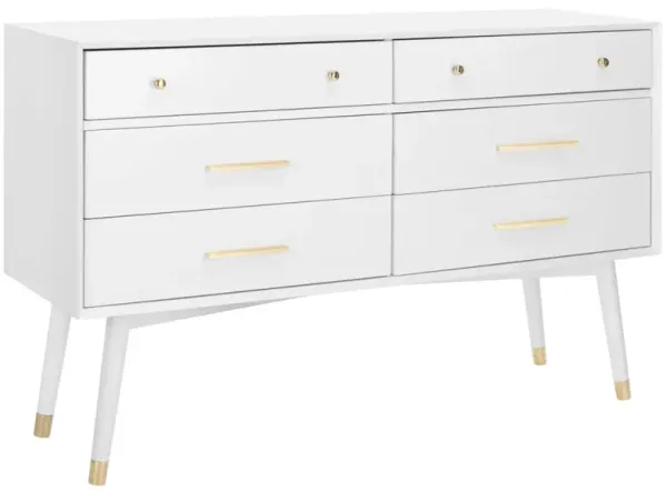 Madden Dresser, White
