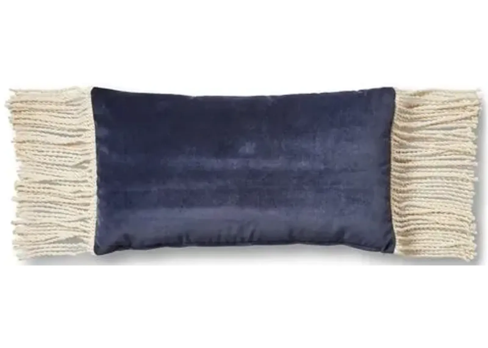 Tessa 12x23 Lumbar Pillow - Navy Velvet