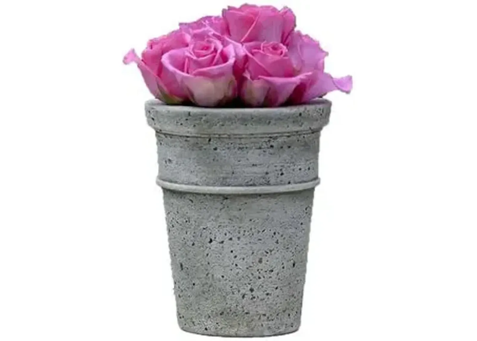 8" Nyles Outdoor Planter - Alpine Stone - Campania International - 8"