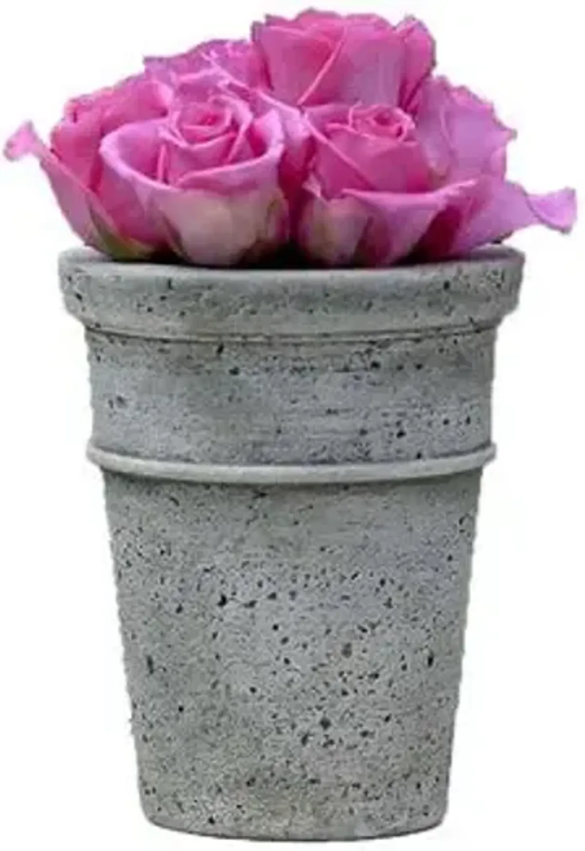 8" Nyles Outdoor Planter - Alpine Stone - Campania International - 8"