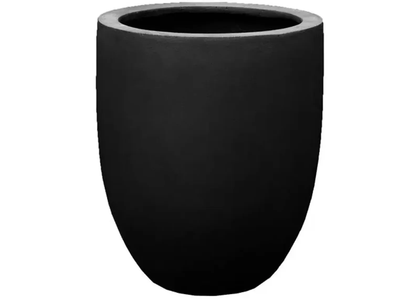 Bradford Outdoor Planter - Black Onyx - Campania International - 13"