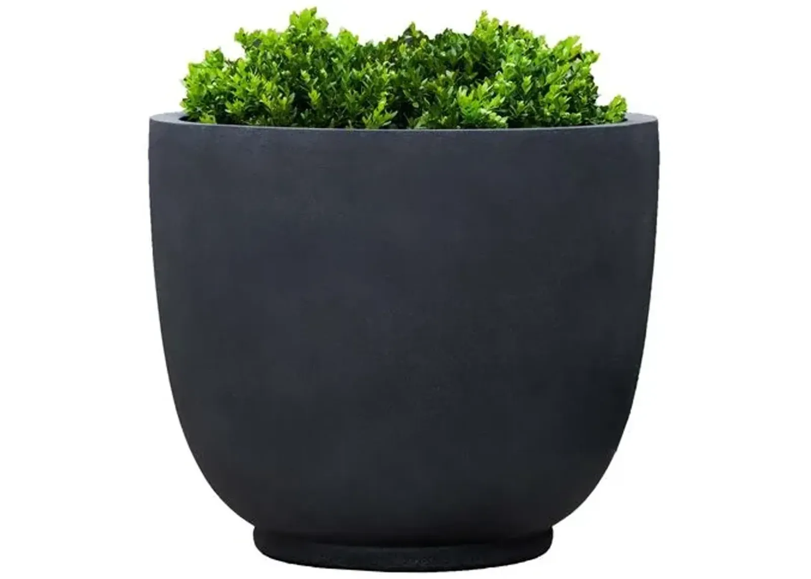 Danilo Outdoor Planter - Lead - Campania International - Gray - 28"