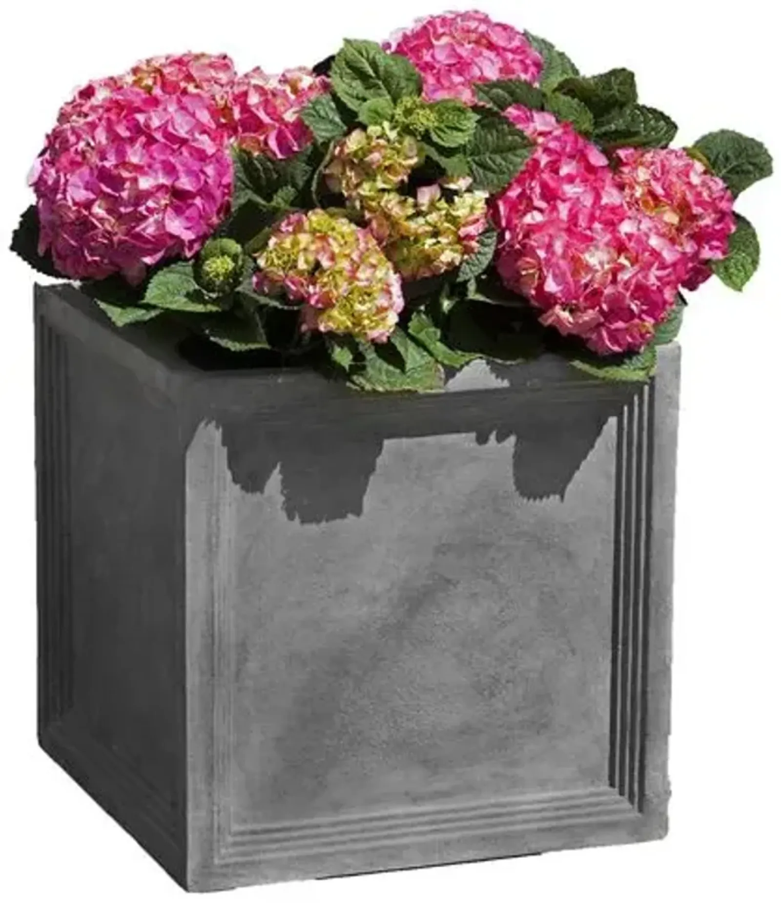 Sandhurst Outdoor Planter - Lead - Campania International - Gray - 22"