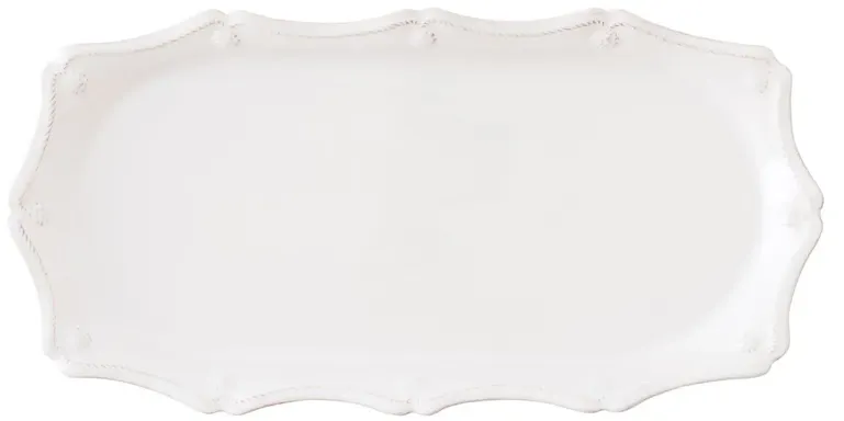 Berry & Thread Serving Tray, White