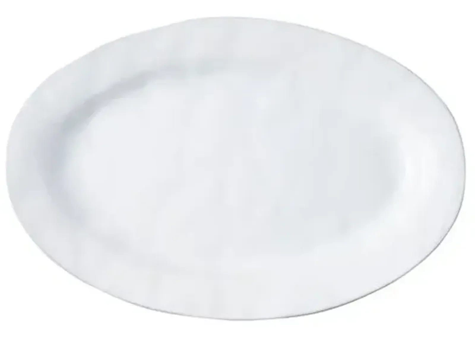 Quotidien Oval Serving Platter - White Truffle - Juliska