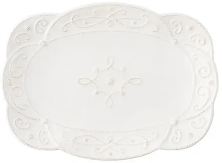 Jardins du Monde Serving Platter - White - Juliska