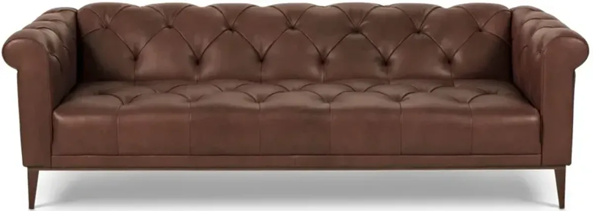 Merritt Sofa, Cocoa Leather