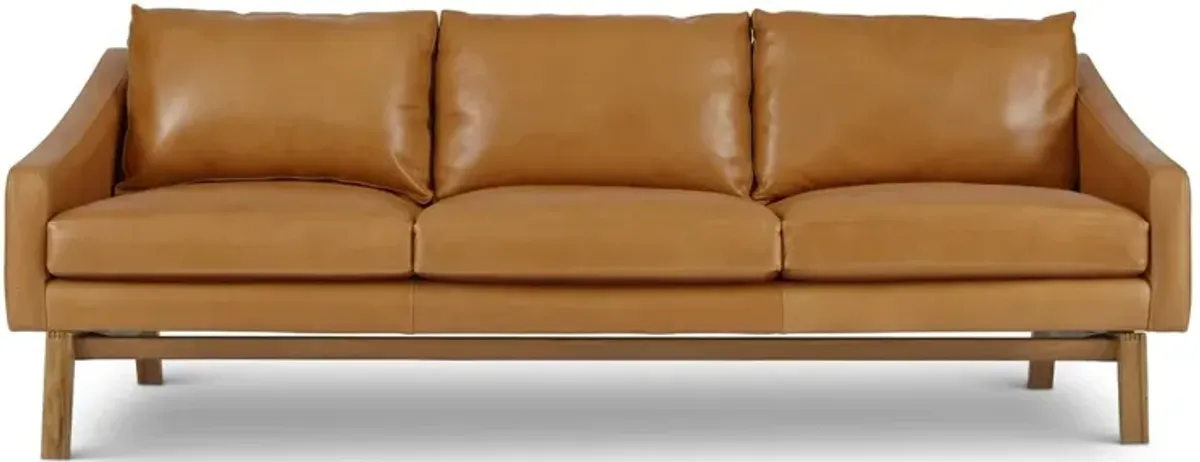 Dutch Sofa, Amber Leather