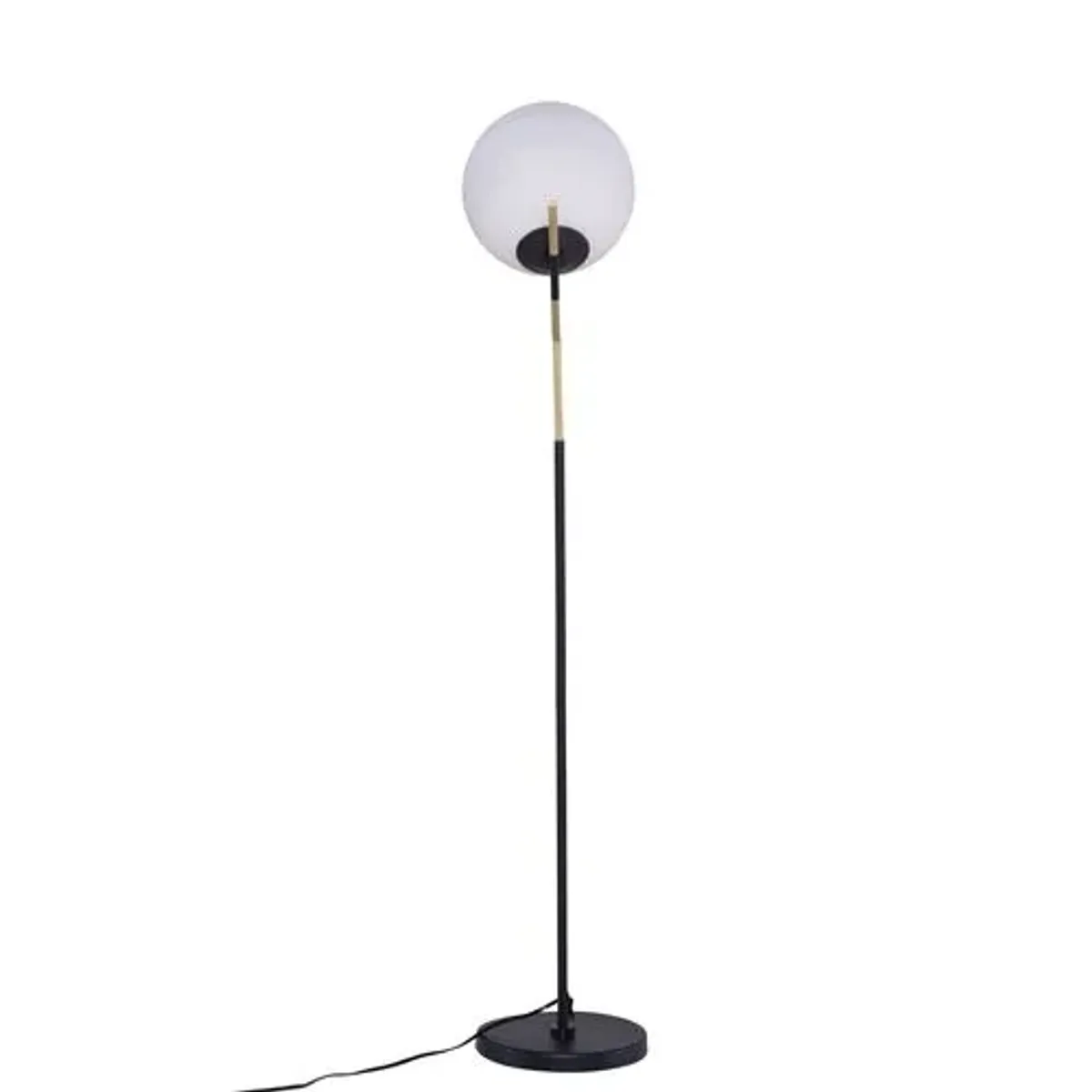 Mescudi Floor Lamp - Black/Brass