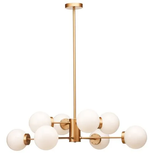 Jasper Chandelier - Gold