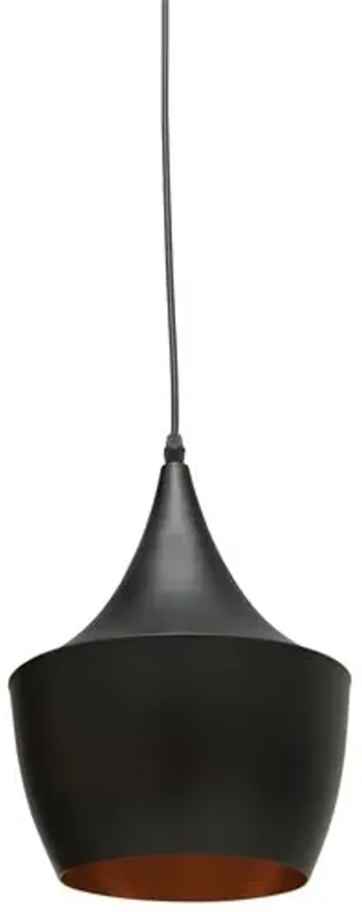 Gillard Pendant - Matte Black/Gold