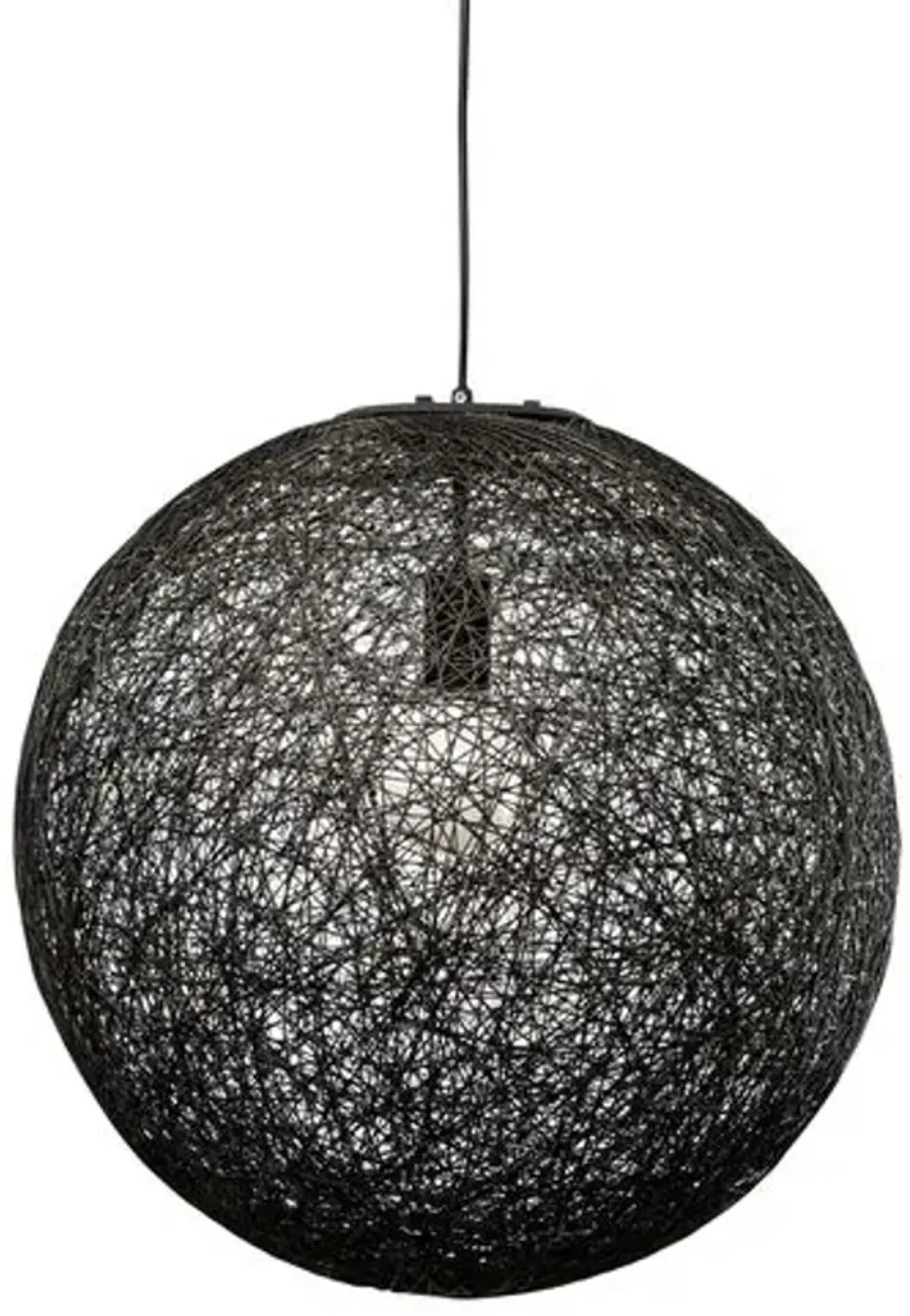 Warren String Pendant - Black