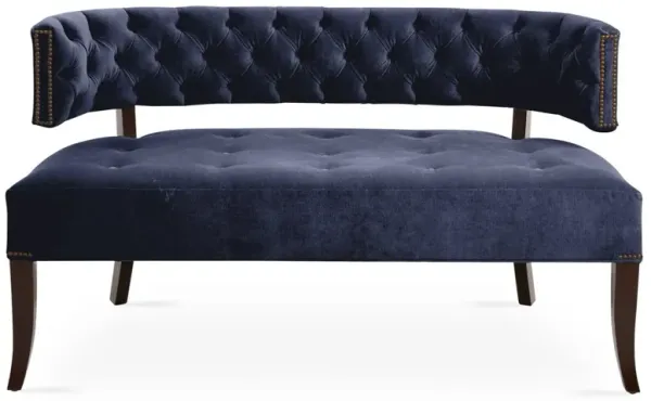 Babette Settee, Midnight Velvet