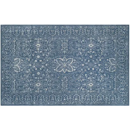 Welliver Rug - Blue/Ivory - Blue