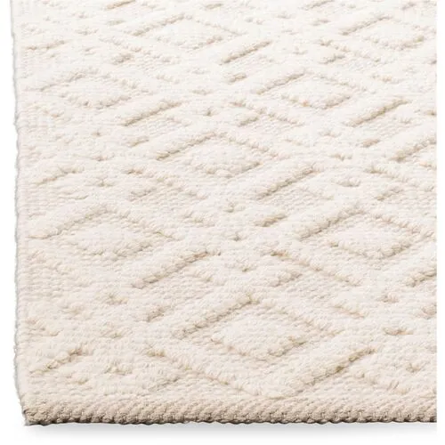 Bergl Rug - Ivory - Ivory