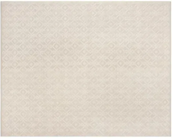 Bergl Rug - Ivory - White - White