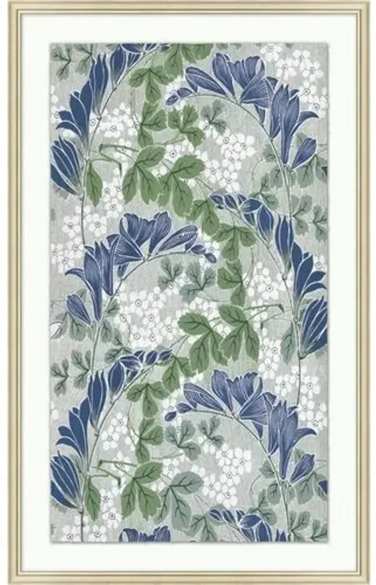 Painting - VIntage Pattern 1 - Green