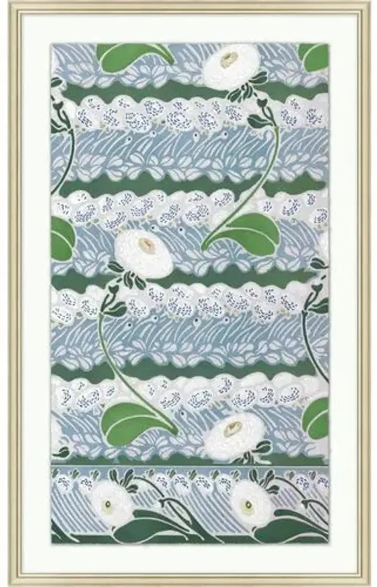 VIntage Pattern 2 - Green