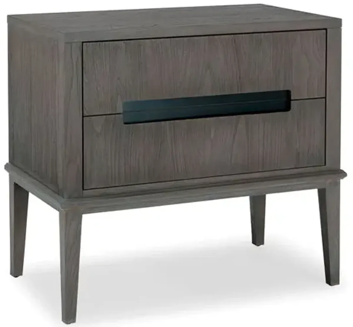 Palmer Mid-Century Modern Nightstand - Driftwood - Brownstone Furniture