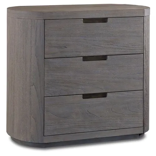 Palmer Nightstand - Driftwood - Brownstone Furniture