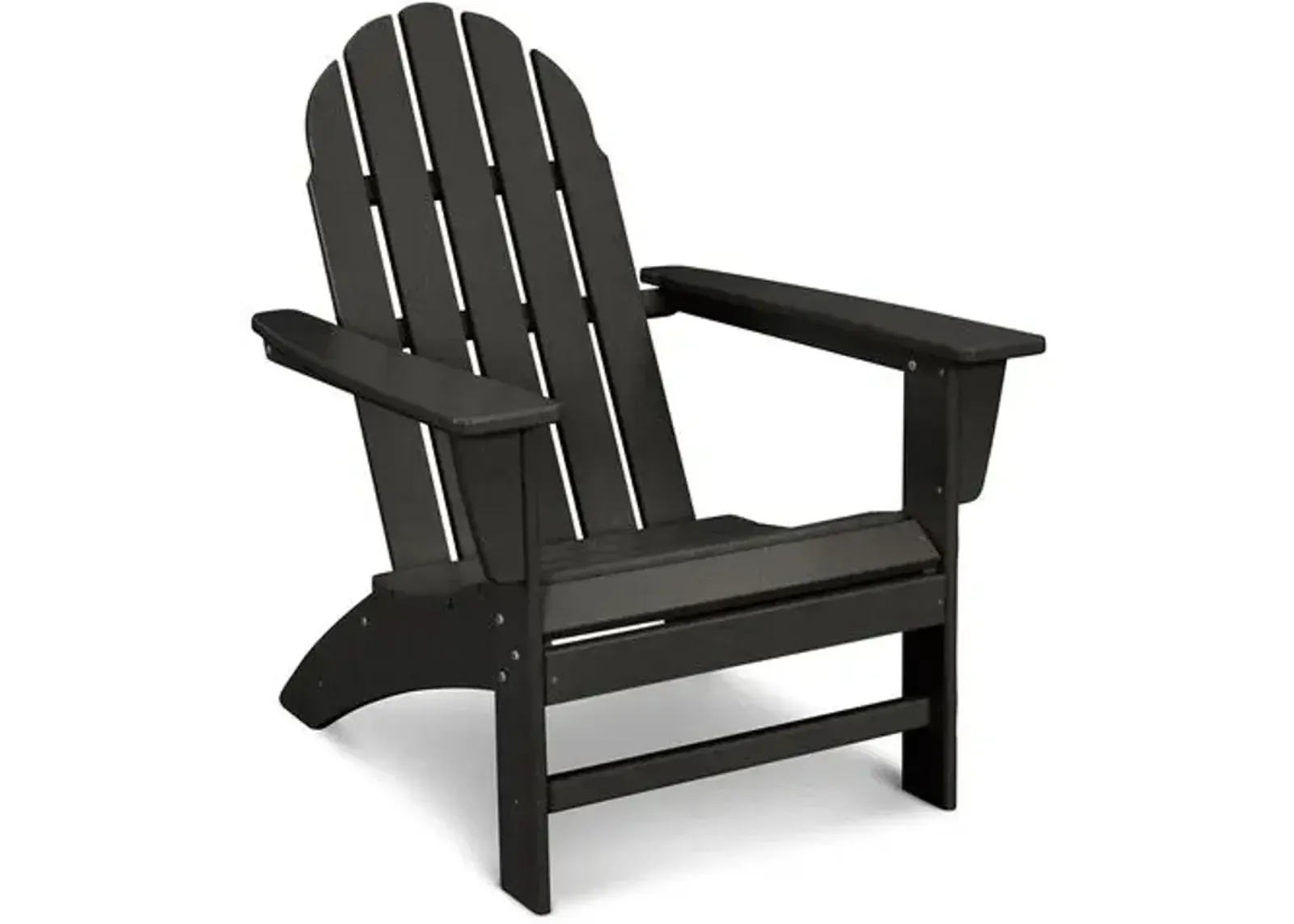 Vineyard Outdoor Adirondack Chair - Black