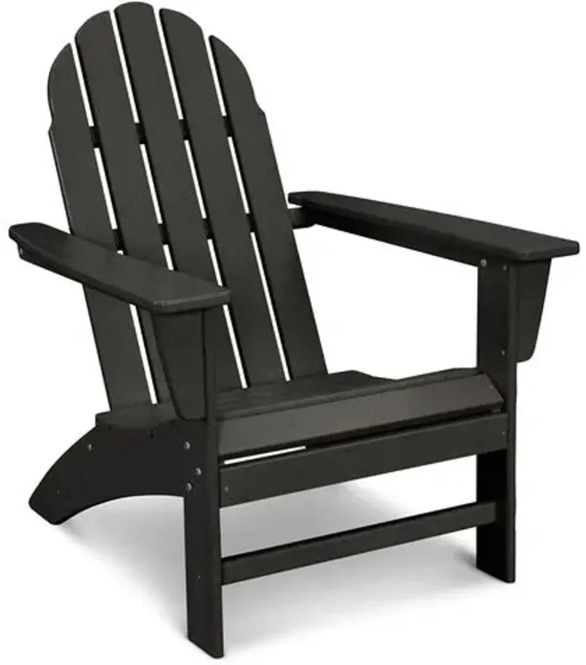 Vineyard Outdoor Adirondack Chair - Black