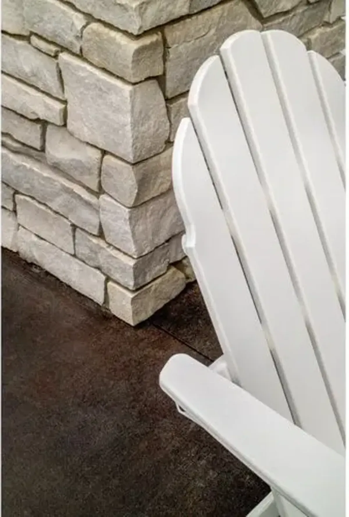 Vineyard Outdoor Adirondack Chair - White