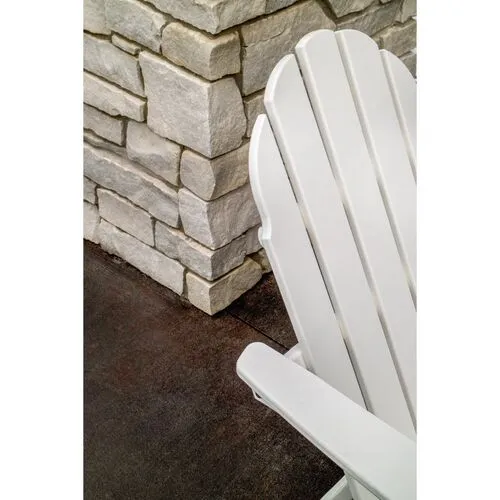 Vineyard Outdoor Adirondack Chair - White