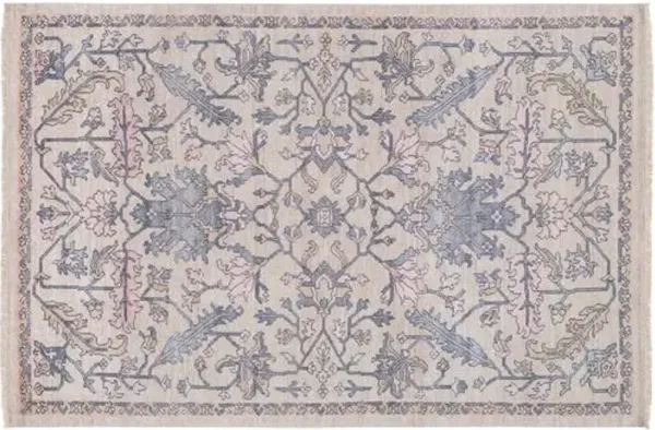 Sucti Hand-Knotted Rug - Charcoal/Natural - Gray - Gray