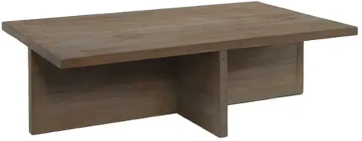 Rute Rectangle Coffee Table - Java - Community - Brown