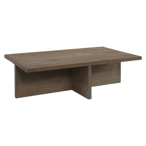 Rute Rectangle Coffee Table - Java - Community - Brown