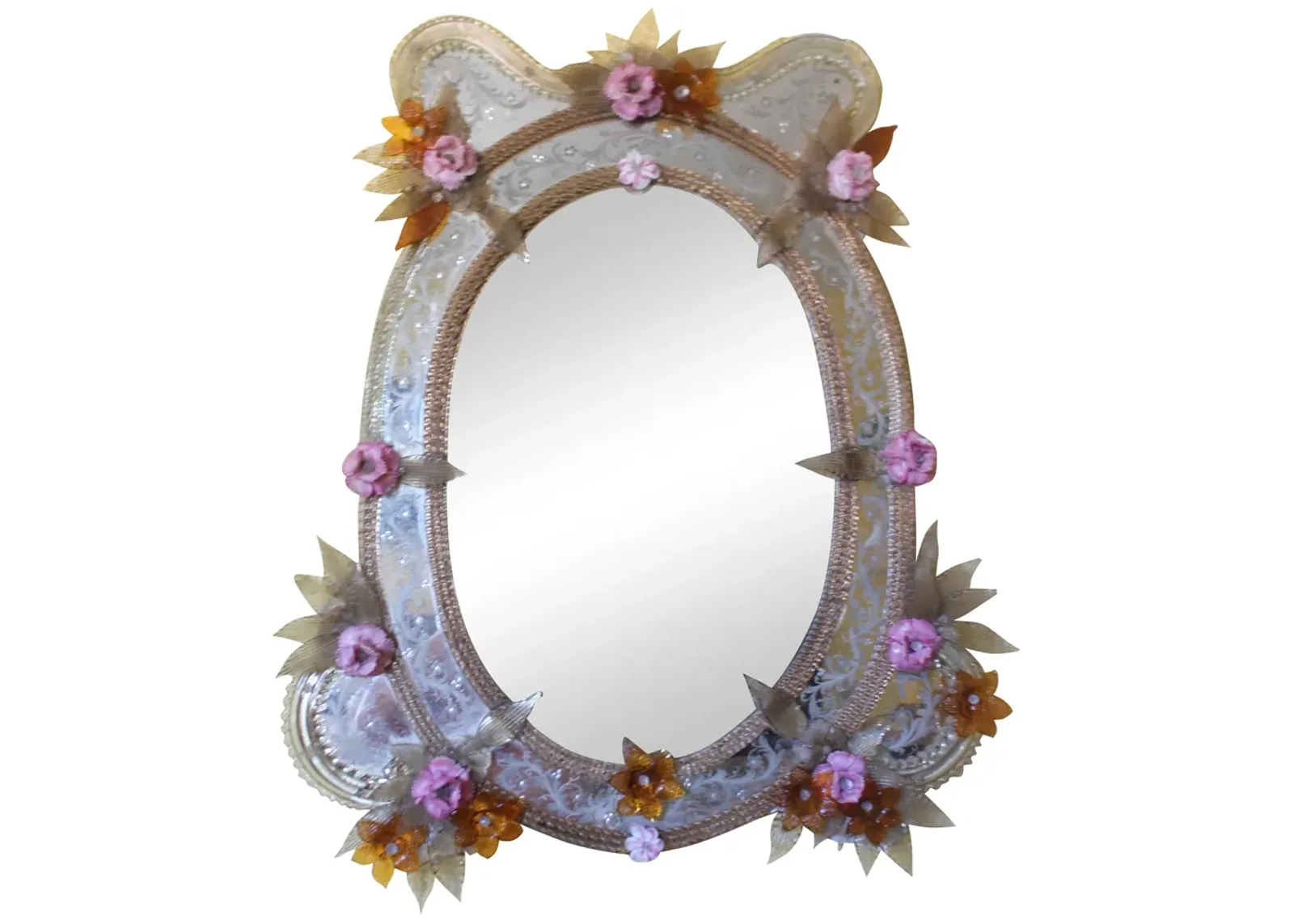 19th-C. Venetian Mirror - Something Vintage - Silver