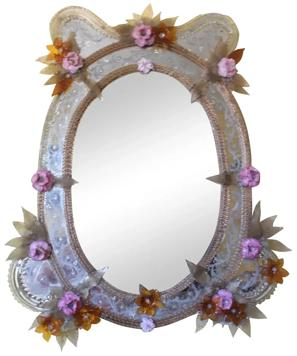 19th-C. Venetian Mirror - Something Vintage - Silver