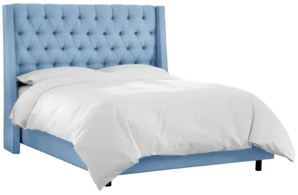 Allie Tufted Wingback Bed