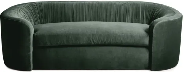 Clio Velvet Ruched Sofa
