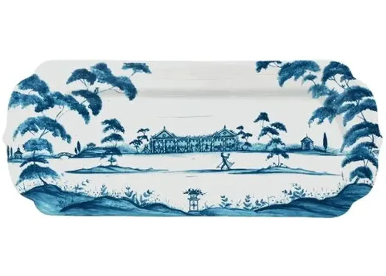 Hostess Serving Tray - Delft Blue - Juliska