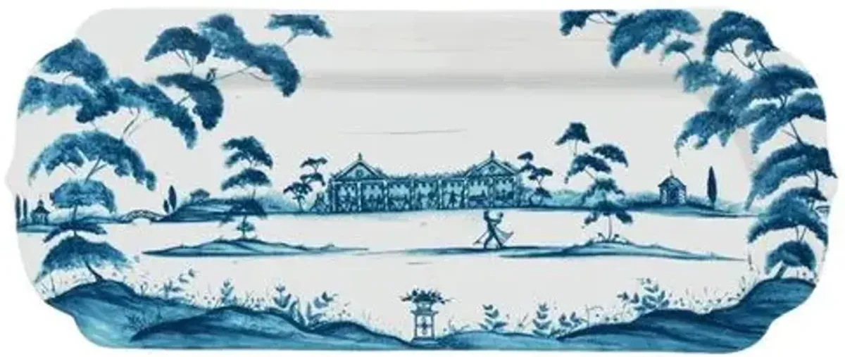 Hostess Serving Tray - Delft Blue - Juliska