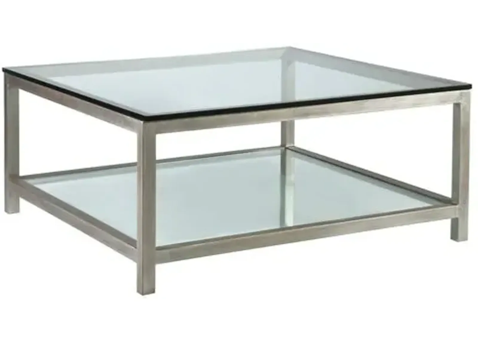 Per Se Square Coffee Table - Argento Silver - Artistica