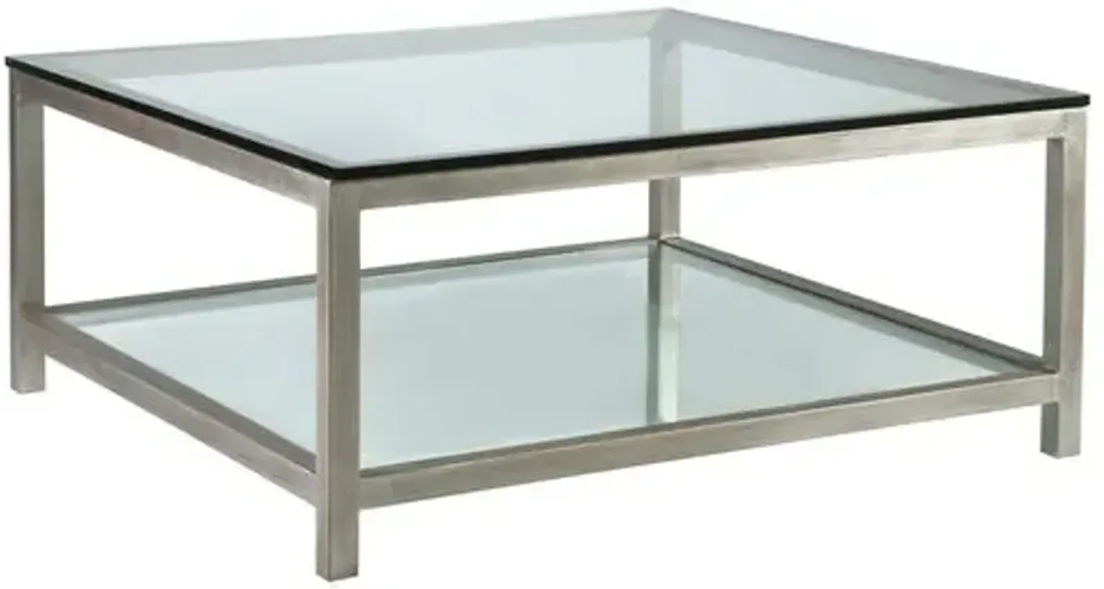 Per Se Square Coffee Table - Argento Silver - Artistica